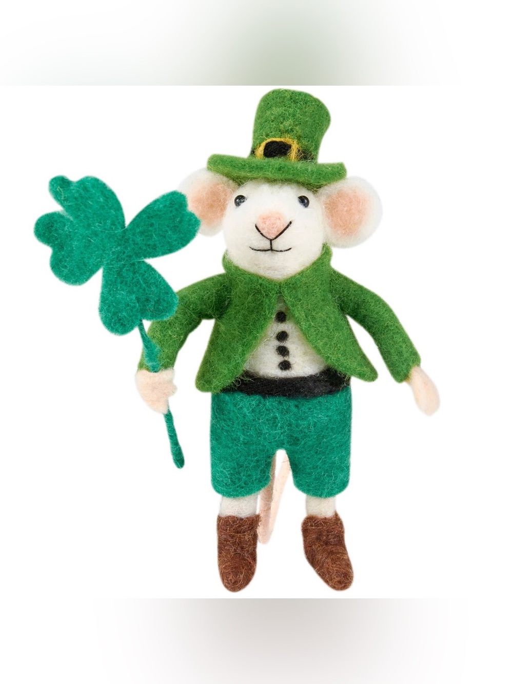 St. Patrick’s Mouse Critter Primitives by Kathy